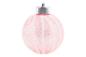 Прикраса ялинкова Куля смугаста 8см 833964