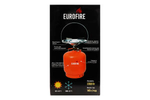 Балон газовий Eurofire з пальником