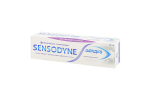 Паста зубная с фтором Отбеливающая Быстрое действие Sensodyne 75мл