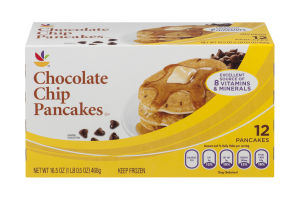 Ahold Pancakes Chocolate Chip - 12 CT
