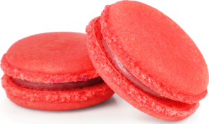 Тістечко Макарон Малина ройбуш