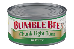 Bumble Bee Chunk Light Tuna In Water