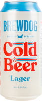 Пиво BrewDog Cold Beer Lager світле з/б