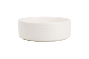 Миска д/собак 400мл біла кераміка 13см Trixie