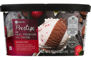 Prestige Real Premium Ice Cream Neapolitan