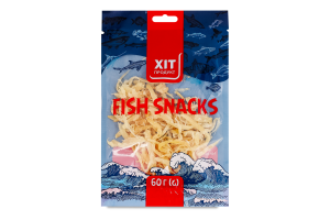 Кальмар сушеный соленый Хіт продукт м/у 60г