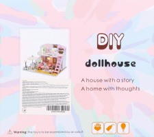 Конструктор Рожевий лофт румбокс LED 985784