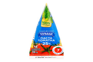 Паста томатная 25% Чумак т/п 70г