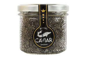Икра осетровых зернистая De Luxe Royal Caviar в/с с/б 100г