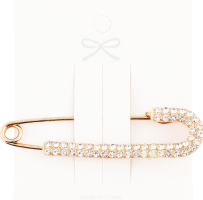 Брошка Булавка з камінцями 1,9*7,5см