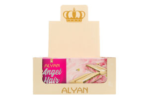 Шоколад білий з кремом фісташки та турецькою халвою Angel hair Alyan к/у 160г