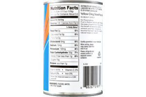 Ahold Yellow Cling Sliced Peaches in Heavy Syrup