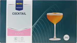 Стакан для коктейля 240мл №122251 Cocktail Metro Professional 6шт