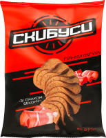 Гренки фигурные со вкусом бекона Скибуси м/у 80г