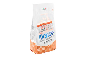 Корм сухий для дорослих собак усіх порід з лососем та рисом Monoprotein Natural superpremium Monge м/у 2.5кг