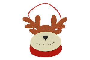 Подарунок-торбинка новорічна Лось 22*12*60,5см КМ