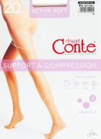 Колготки женские Conte elegant Active soft 20den 4 natural