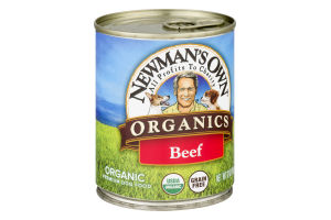 Newman's Own Organics Premium Dog Food Beef