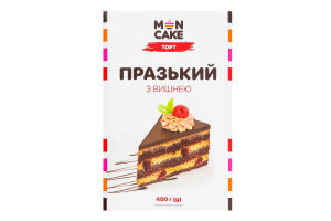 Торт Пражский с вишней Mon Cake к/у 400г