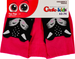 Колготки детские Conte kids Tip-Top №17C-60СП 62-74 ч.-фуксия