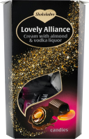 Набор конфет Cream with almond&Vodka liquor Прекрасный альянс Shokoladno к/у 125г