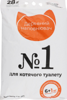 Наполнитель гигиенический древесный для кошачьего туалета №1 7кг