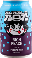 Напиток сокосодержащий Персик + фруктовые шарики Bubble Bob ж/б 330мл