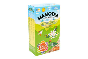 Харчування дитяче д/дітей від 4міс на молочно-зерновій основі з пребіотиком З вівсяним борошном Малютка Premium к/у 300г