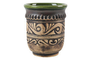 Кружка высокая 0.3л Шляхтянская Покутська кераміка 1шт