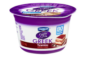 Dannon Light & Fit Greek Nonfat Yogurt Tiramisu