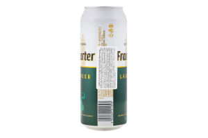 Пиво 0.5л 4.9% Lager Frankfurter з/б