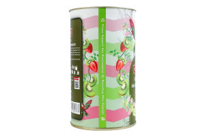 Чай зелений байховий листовий з полуницею та ароматом ківі Gourmet Hyson тубус 100г