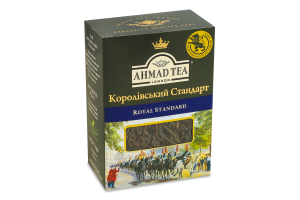 Чай черный байховый листовой Королевский стандарт Ahmad Tea к/у 50г