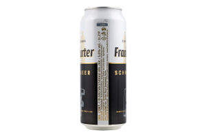Пиво Frankfurter Schwarzbier 0,5л з/б 5% И215 (Німеччина)