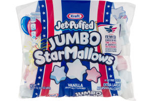Kraft Jet-Puffed Jumbo StarMallows Marshmallows Vanilla