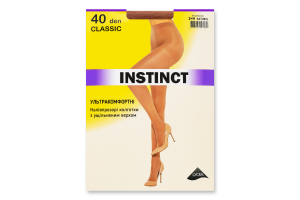Колготки жіночі Instinct Classic 40den 3 natural