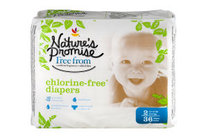 Nature's Promise Diapers Chlorine-Free Size 2 - 36 CT