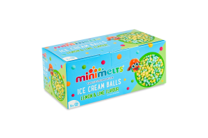 Мороженое с сахаром и подсластителем со вкусом лимона и лайма Mini Melts к/у 2х50г