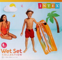Матрас надувной для детей от 6лет №58165 1.12мх62см Wet set collection Intex 1шт