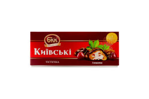 Пирожные с вишнями Киевские Київ БКК к/у 200г