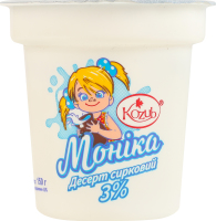 Десерт сирковий 3% Моніка Kozub ст 150г
