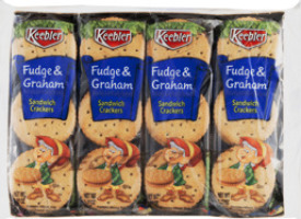 Keebler Sandwich Crackers Fudge & Graham - 8 CT