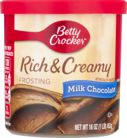Betty Crocker Rich & Creamy Frosting Milk Chocolate