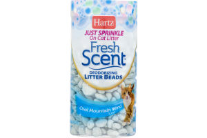 Hartz Fresh Scent Deodorizing Litter Beads Cool Mountain Wind
