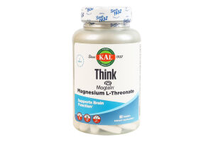 Добавка дієтична таблетки Магній L-треонат Think KAL 60шт