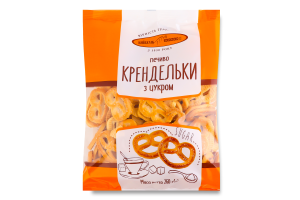 Печенье Крендельки с сахаром Київхліб м/у 260г Київхліб(4823117500135 ...