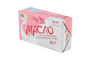 Масло солодковершкове 82% Екстра Дари Карпат м/у 180г