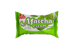 Морозиво «Matcha cream» зі смаком зеленого чаю 80 г (30 шт)