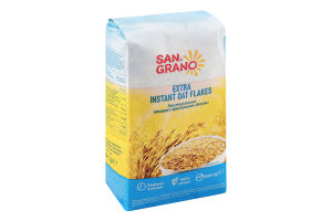Пластівці вівсяні швидкого приготування Екстра San Grano м/у 500г