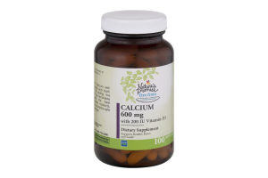 Nature's Promise 600mg Calcium - 100 CT